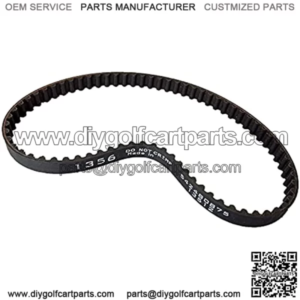 Golf Cart Accessories Belt-Timing fits EZGO Gas (4 Cycle) 1991-up, Also MCI Golf Cart 295cc and 350cc Engines #26626-G01 - Image 3