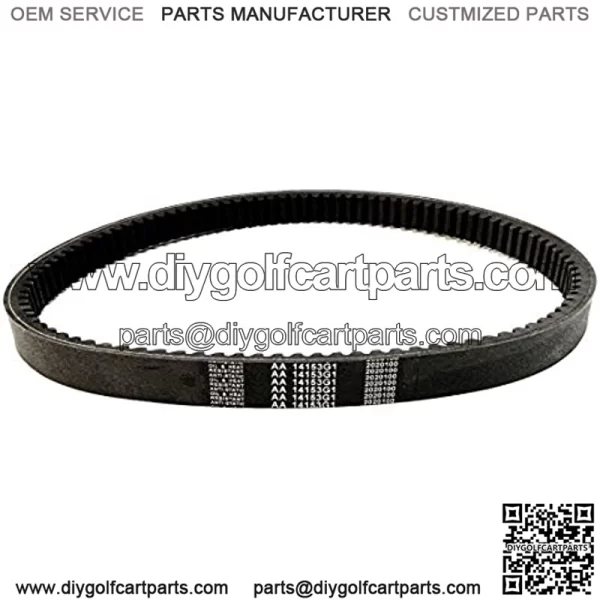 Drive Belt for EZGO Marathon 1976-1987 2 Cycle Gas Golf Cart 2PG - 14153-G1, 14153G1