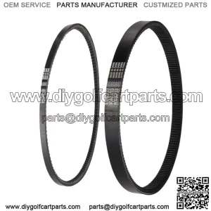 Golf Cart Starter Generator Belt & Clutch Drive Belt for Club Car DS Precedent