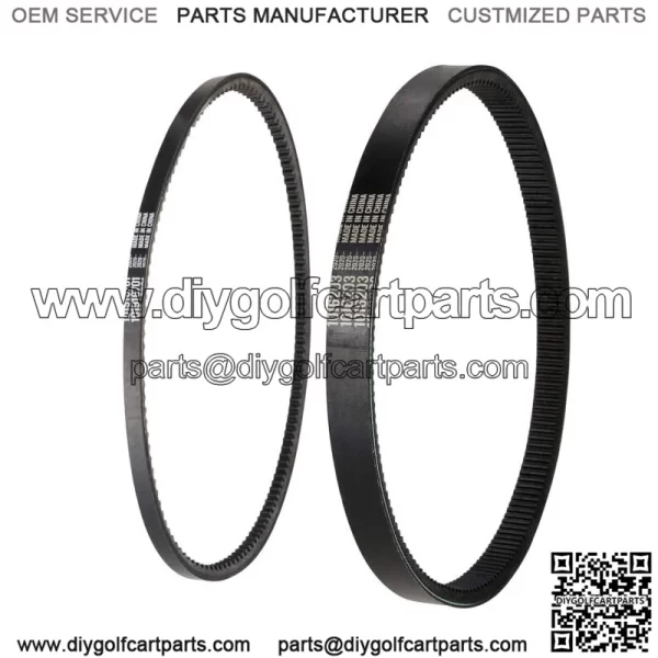 Golf Cart Starter Generator Belt & Clutch Drive Belt for Club Car DS Precedent