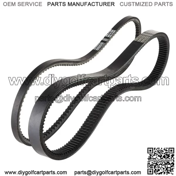 Golf Cart Starter Generator Belt & Clutch Drive Belt for Club Car DS Precedent - Image 3