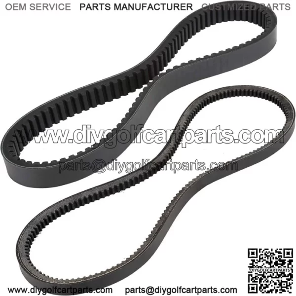 Golf Cart Clutch Drive Belt+Starter Generator Belt for Yamaha G2-G29 Drive Gas - Image 4