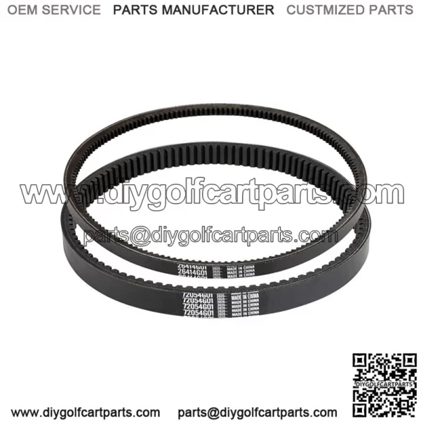 Golf Cart Clutch Drive Belt+Starter Generator Belt for EZGO TXT 4 Cycle 1994+ - Image 2