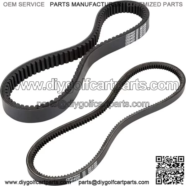 Golf Cart Clutch Drive Belt+Starter Generator Belt for EZGO TXT 4 Cycle 1994+ - Image 3