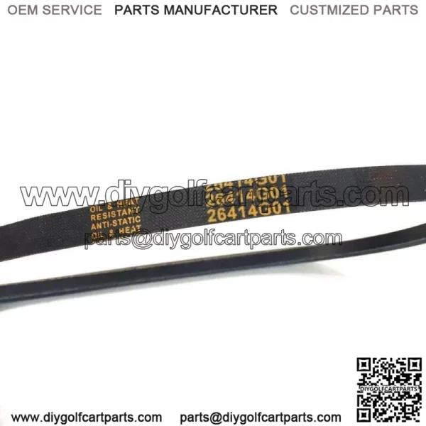 Starter Generator Belt for EZGO Golf Cart 4 Cycle 1991-Up 26414G01 630587 - Image 3