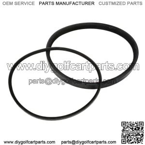 For 1997+ DS & Precedent Golf Cart Club Car Generator Starter Belt+Drive Belt
