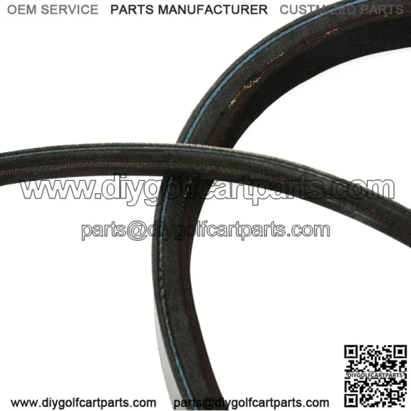 For 1997+ DS & Precedent Golf Cart Club Car Generator Starter Belt+Drive Belt - Image 5