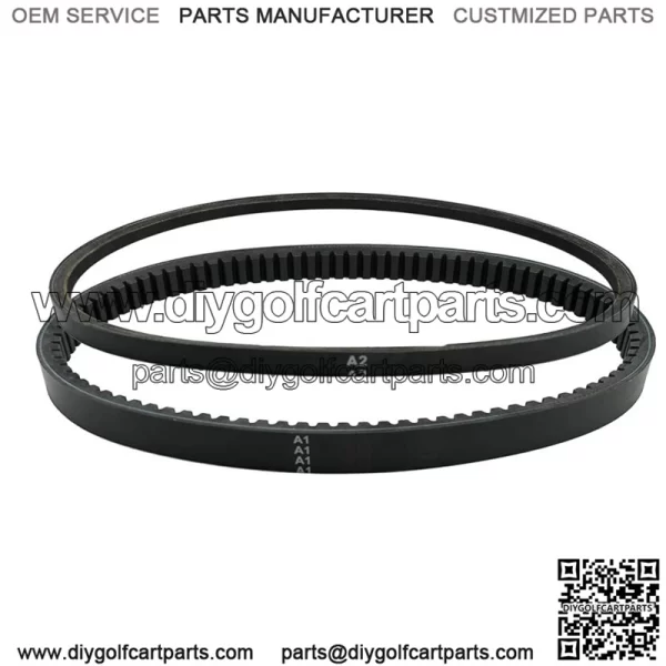 Fit for EZGO 4 Cycle Gas Golf Cart RXV Express Drive Starter Generator Belt Set