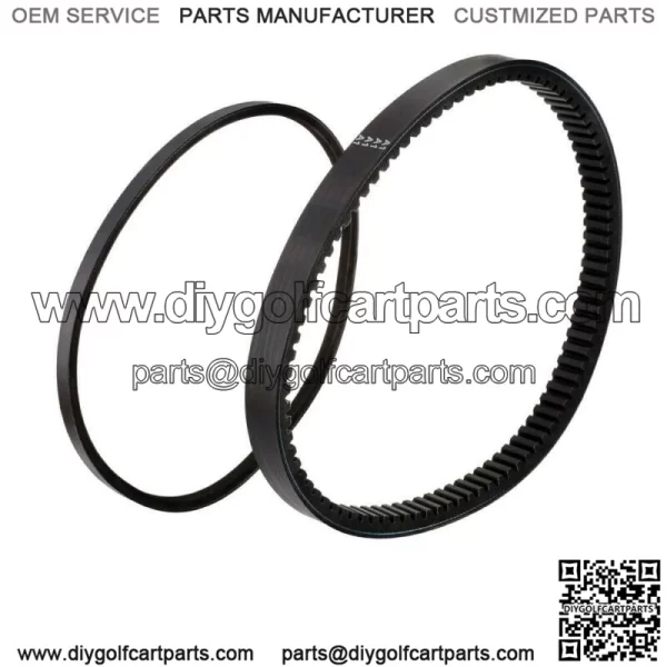 Drive Starter Generator Belt For EZGO 4-Cycle Gas Golf Cart 1994-2013 72054G01 - Image 2