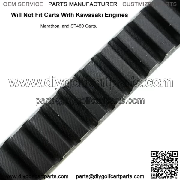 Drive Starter Generator Belt Fit for EZGO 4 Cycle Gas Golf Cart Cushman Marathon - Image 2