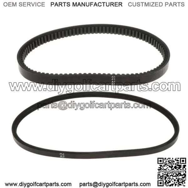 Drive/Starter  Belt Replaces Set   72054G01 Golf Cart - Image 3