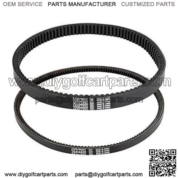Golf Cart Clutch Drive & Starter Belts Kit for EZGO TXT Medalist Workho... - Image 3