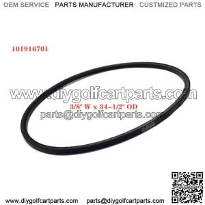 Starter Generator Belt for Club Car Golf Cart DS 97-22 Precedent Gas 101916701