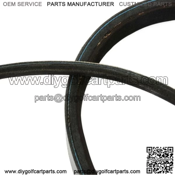 Club Car Starter Generator & Drive Belt Set For 1997-UP DS Precedent 101916701 - Image 5