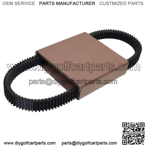 Drive & Starter Belt Set for EZGO RXV TXT Workhorse Golf Carts 606136 & 606138 - Image 2
