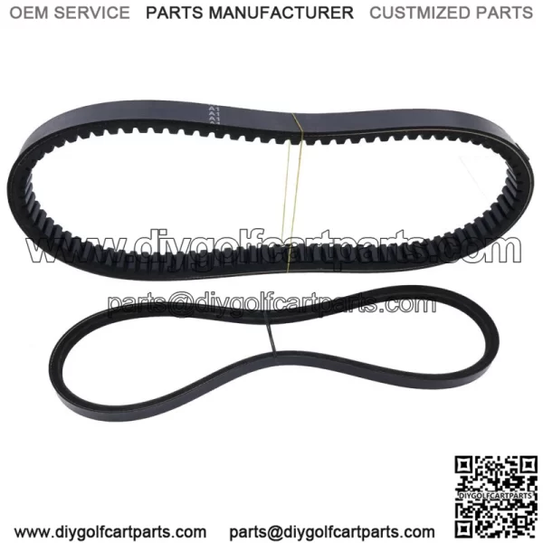 New ListingDrive&Generator Belt 72025-G01 72025G01 72024G01 630587 for EZGO 1994+ Golf Cart