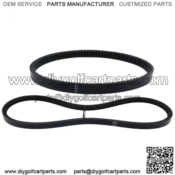 New ListingDrive&Generator Belt 72025-G01 72025G01 72024G01 630587 for EZGO 1994+ Golf Cart - Image 2