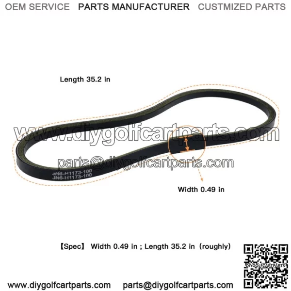 For Yamaha Golf Cart Starter Belt G16 G22 G20 G21 G27 G28 4 Cycle Gas Cart - Image 3