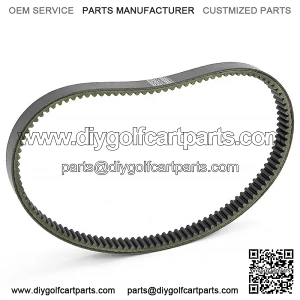 Clutch Belt Drive Belt for EZGO 2-Cycle Gas Golf Cart 1989-1991 1994 22337-G1 - Image 2