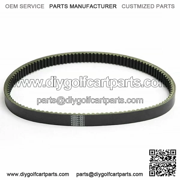 Drive Clutch Belt for EZGO TXT Golf Cart 4-Cycle 1994-2009 72024-G01 72025-G01