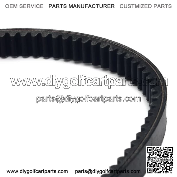 New Clutch Drive Belt for Club Car Golf Cart Gas DS 1984-1987 Replaces 1012289 - Image 2