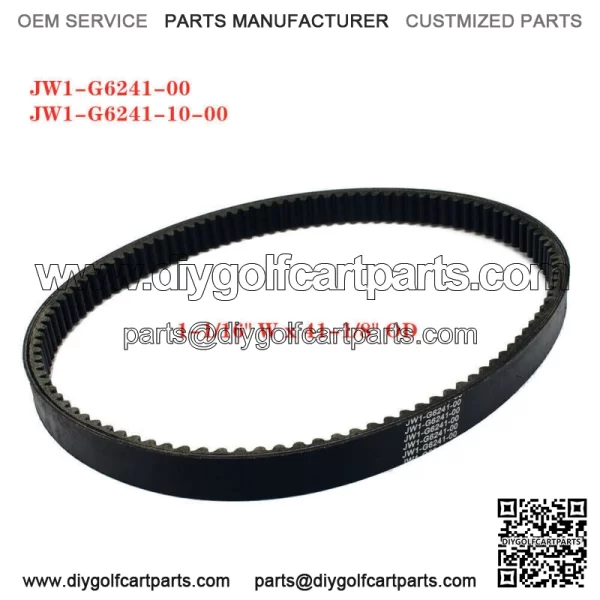 Golf Cart Drive Belt for Yamaha G29 2007-2012 Fits JW1-G6241-10-00 JW1-G6241-00