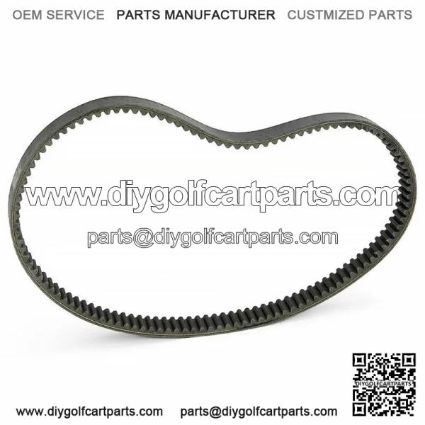 Clutch Drive Belt for EZGO E-Z-GO 2 cycle Gas Golf Cart 1988 Replaces 23557-G1 - Image 2