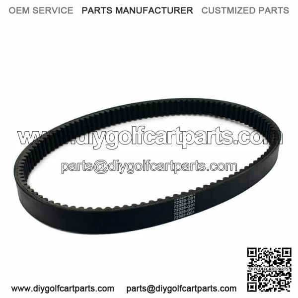 Clutch Drive Belt for EZGO E-Z-GO 4-cycle Golf Carts Gas 1991.5-2009 72328-G01