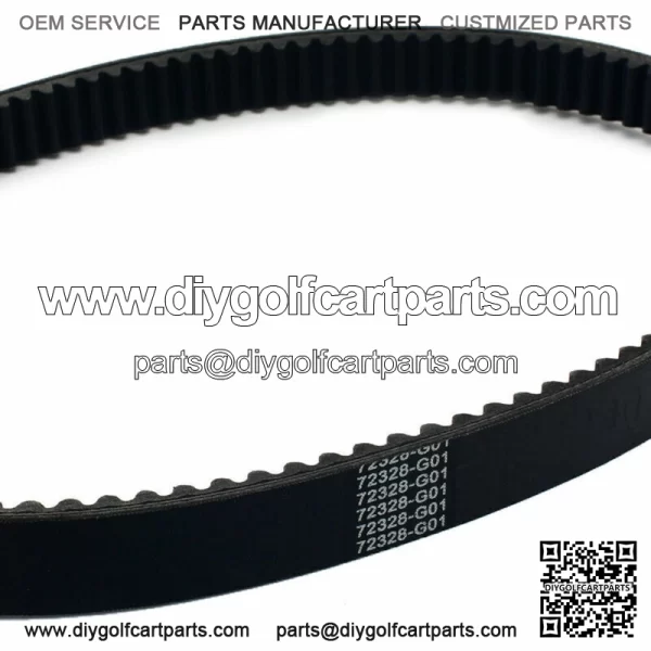 Clutch Drive Belt for EZGO E-Z-GO 4-cycle Golf Carts Gas 1991.5-2009 72328-G01 - Image 2