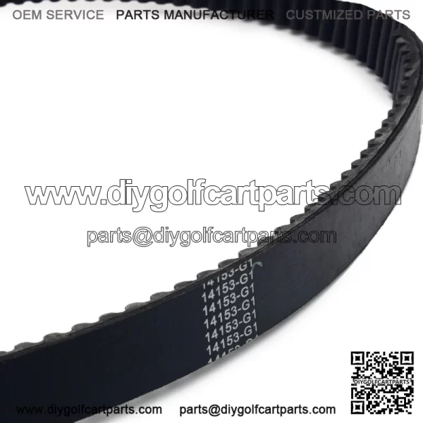 For EZGO 2-cycle Drive Clutch Belt 14153-G1 Golf Cart Gas Marathon 2PG 1976-1987 - Image 2
