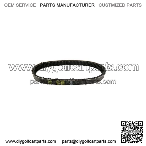 Yamaha G1 Golf Cart Drive Belt 1979 to 1989 Primary Drive Clutch Belt (2 Cycle)