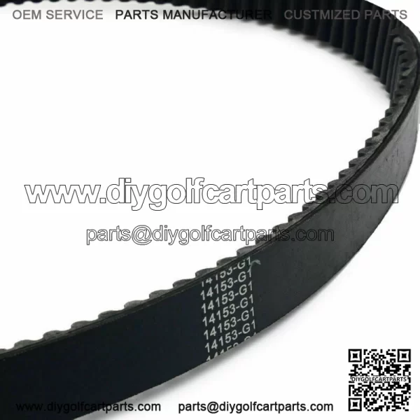 Clutch Drive Belt for EZGO Golf Cart 2 Cycle Gas Marathon 2PG 1976-1987 14153-G1 - Image 2