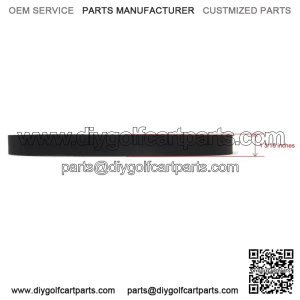 Drive Belt for Stens 265-723, 265723, Buggies Unlimited 10989, Nivel 1339 Golf - Image 2