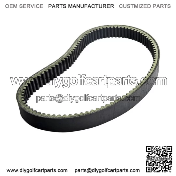 ZonCar For Yamaha G1 G3 2 Cycle Golf Carts 1978-1989 J17-46241-00-00 Drive Belts