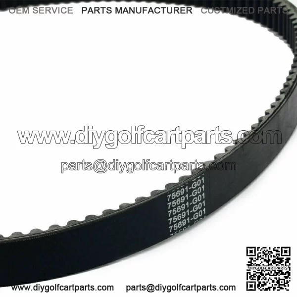 Clutch Drive Belt for E-Z-GO ST 480 ST480 Gas Golf Cart 2004-2022 1-1/8"W x 48" - Image 2
