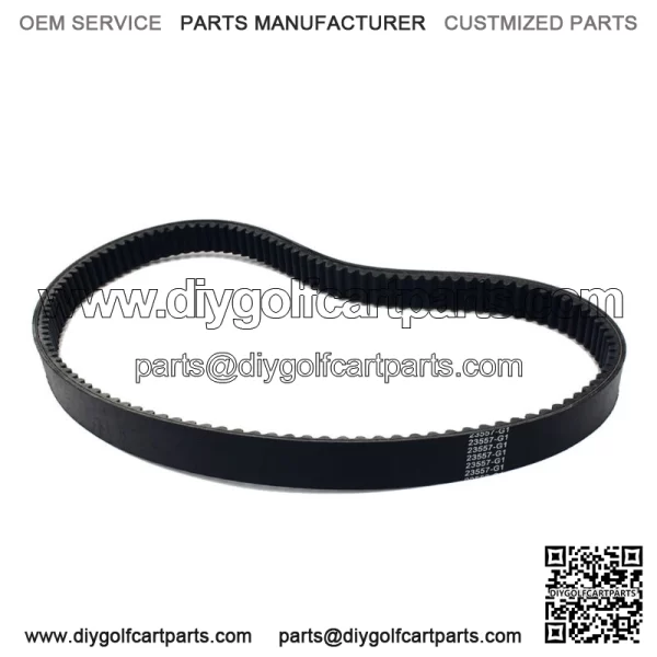 NEW Clutch Drive Belt for EZGO Gas 2 Cycle Golf Cart 1988 Replacements 23557-G1