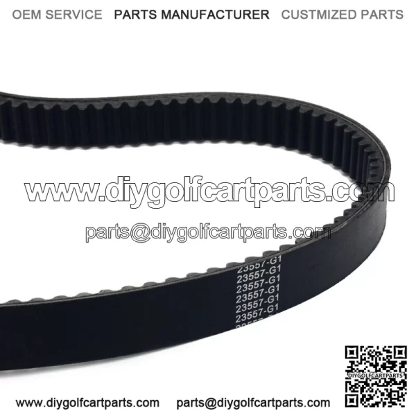 NEW Clutch Drive Belt for EZGO Gas 2 Cycle Golf Cart 1988 Replacements 23557-G1 - Image 2