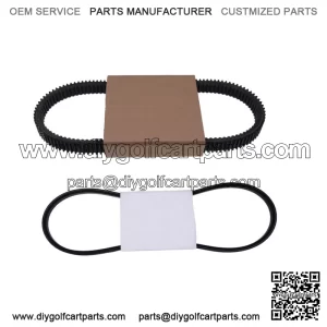 New Golf Cart Starter Belt & Drive Belt for EZGO RXV TXT 2008-2011 606136 606138