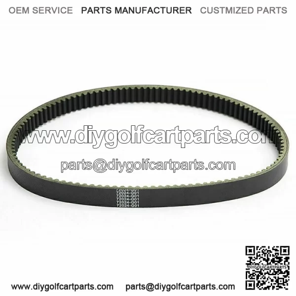 Clutch Drive Belt for EZGO Golf Cart 4 Cycle 1994-2009 Fits 72024-G01 72025-G01 - Image 2