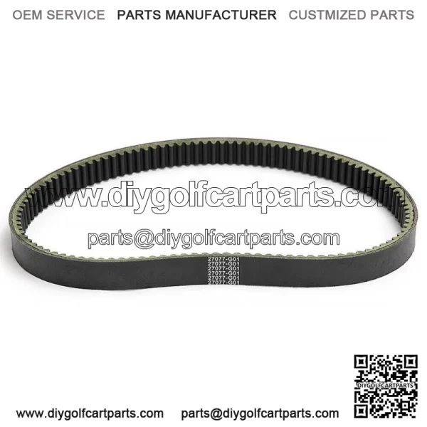 Clutch Drive Belt for EZGO 2 1989-91 & 1994 4 Cycle Gas Golf Cart 22337-G1