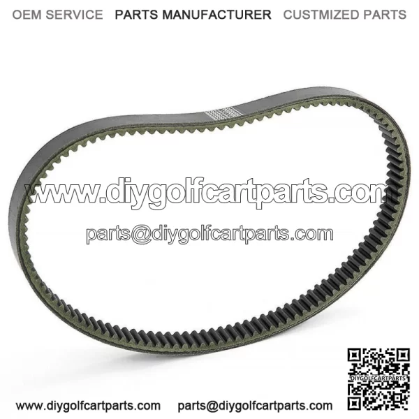 Clutch Drive Belt for EZGO 2 1989-91 & 1994 4 Cycle Gas Golf Cart 22337-G1 - Image 2