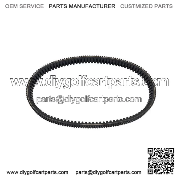 Ezgo Golf Cart Drive Belt TXT & RXV Gas w/ Clutches & Kawasaki Engine