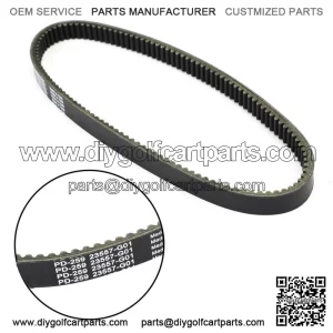 Drive Transmission Belt fit for E-Z-GO EZGO Gas 2 Cycle Golf Cart 1988 23557G1