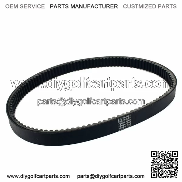 Clutch Drive Belt 72024-G01 72025-G01 72054-G01 for EZGO Medalist TXT 1994-2009