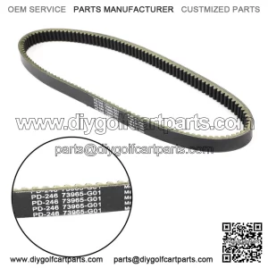 Drive Belt V-belt fit for E-Z-GO Gas ST 4x4 2004-2007 Golf Cart 73965G01 A1