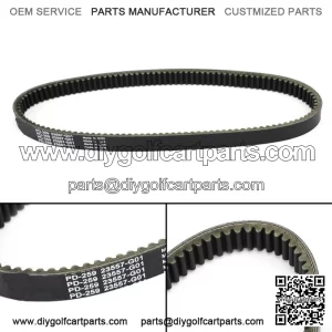 Drive Transmission Belt for E-Z-GO EZGO Gas 2 Cycle Golf Cart 1988 23557G1 YU
