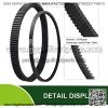 Clutch Drive & Starter Generator Belt Kit for 2008-up EZGO RXV/TXT Golf Cart Models with Kawasaki Engine, Replaces OEM # 606136, 606138, 618630, 16548G1 - Image 4