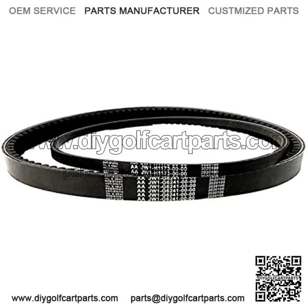 Drive and Stater Generator Belt Set for Yamaha G29 Drive - JW1-G6241-00-00, JW1-H1173-00