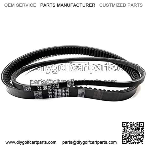 Drive and Starter Generator Belt Set For Use On Yamaha G16-G22 & DRIVE 2012.5 & NEWER Golf Cart J55-G6241-00-00, JN6-H1173-00