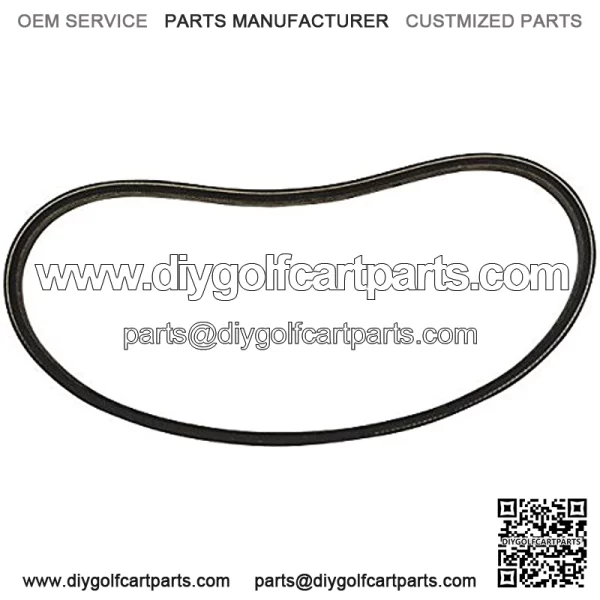 EzGo Golf Cart Starter Generator Belt Fit 1994-2013 EZGO TXT & Medalist 4 Cycle Gas Golf Carts Replacing OEM Number 26414G01 630587